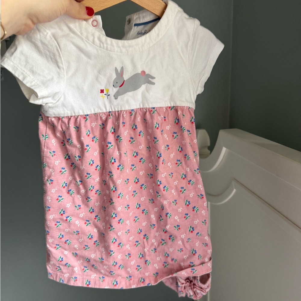 Baby Boden dress with diaper cover